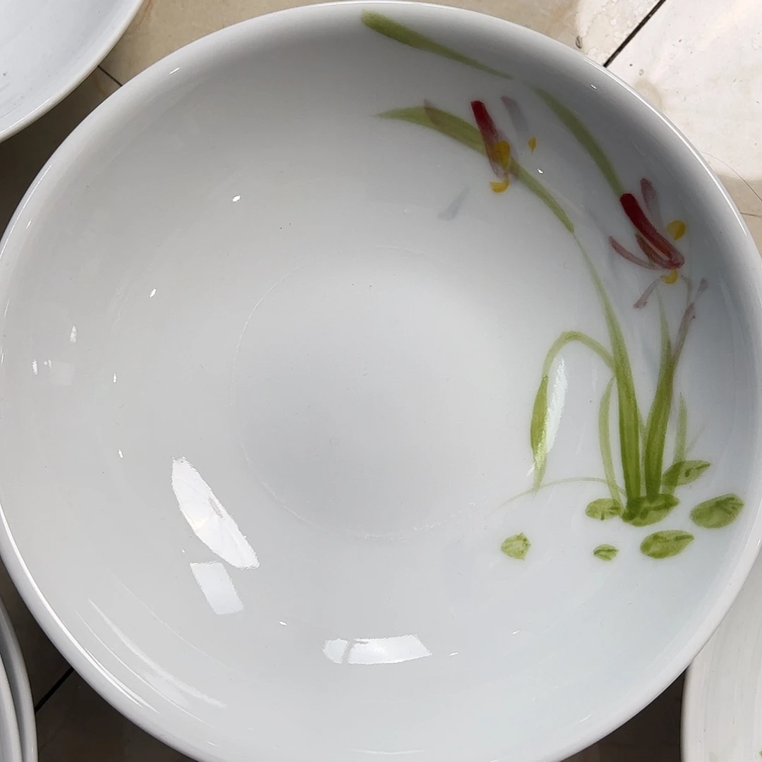 瓷片景德镇陶瓷手工手绘制作