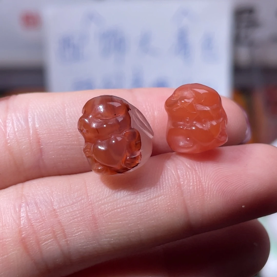 南红玛瑙未镶嵌挂件9333