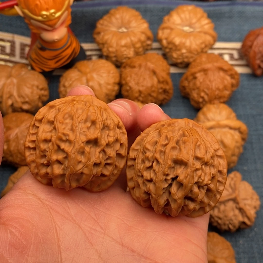 文玩核桃把件39全品苹果