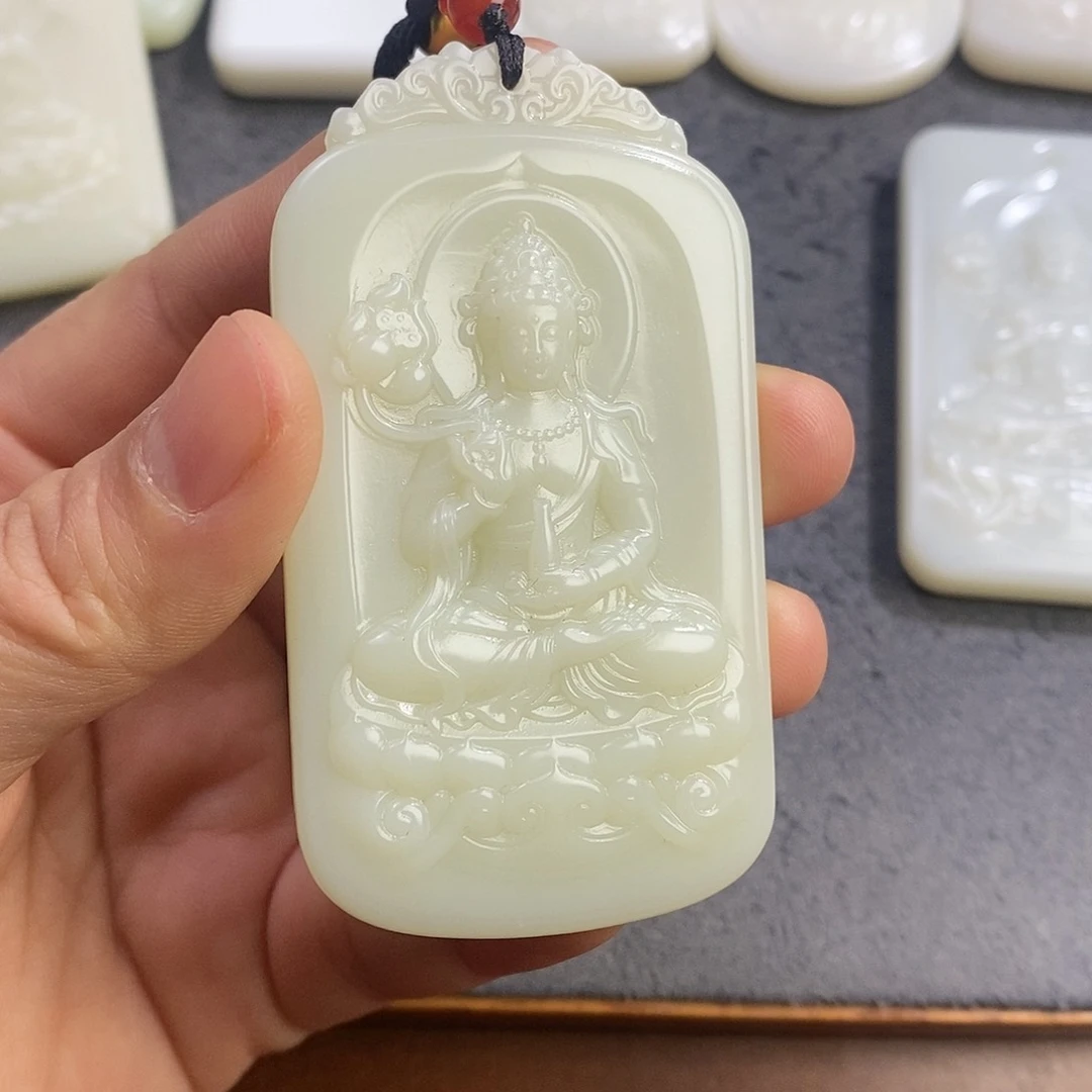 颈饰未镶嵌和田玉小****输