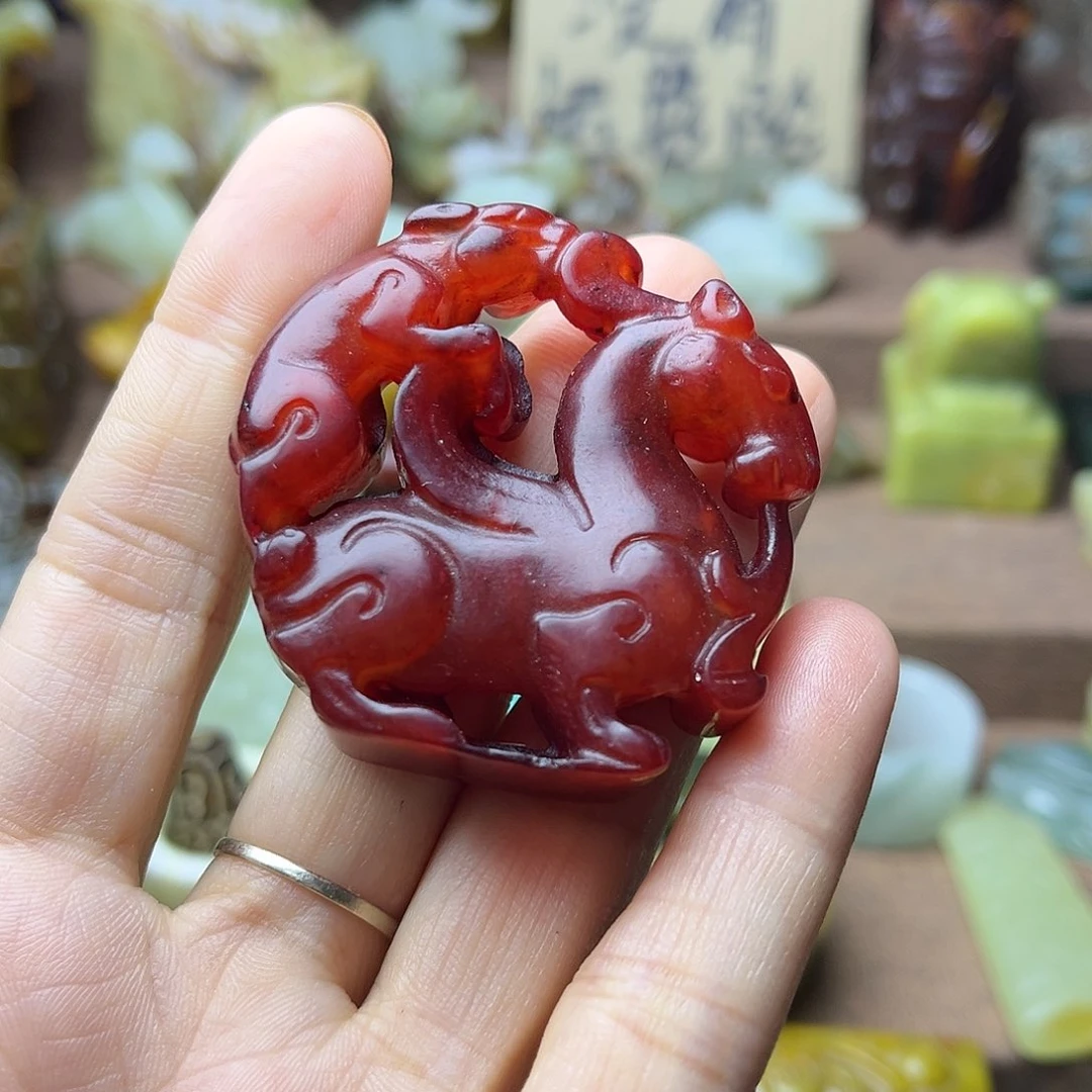 白玉菩提吊坠21。。