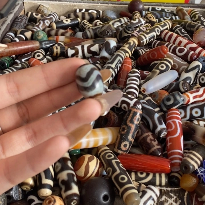 玛瑙/玉髓颈饰足银镀金镶嵌47