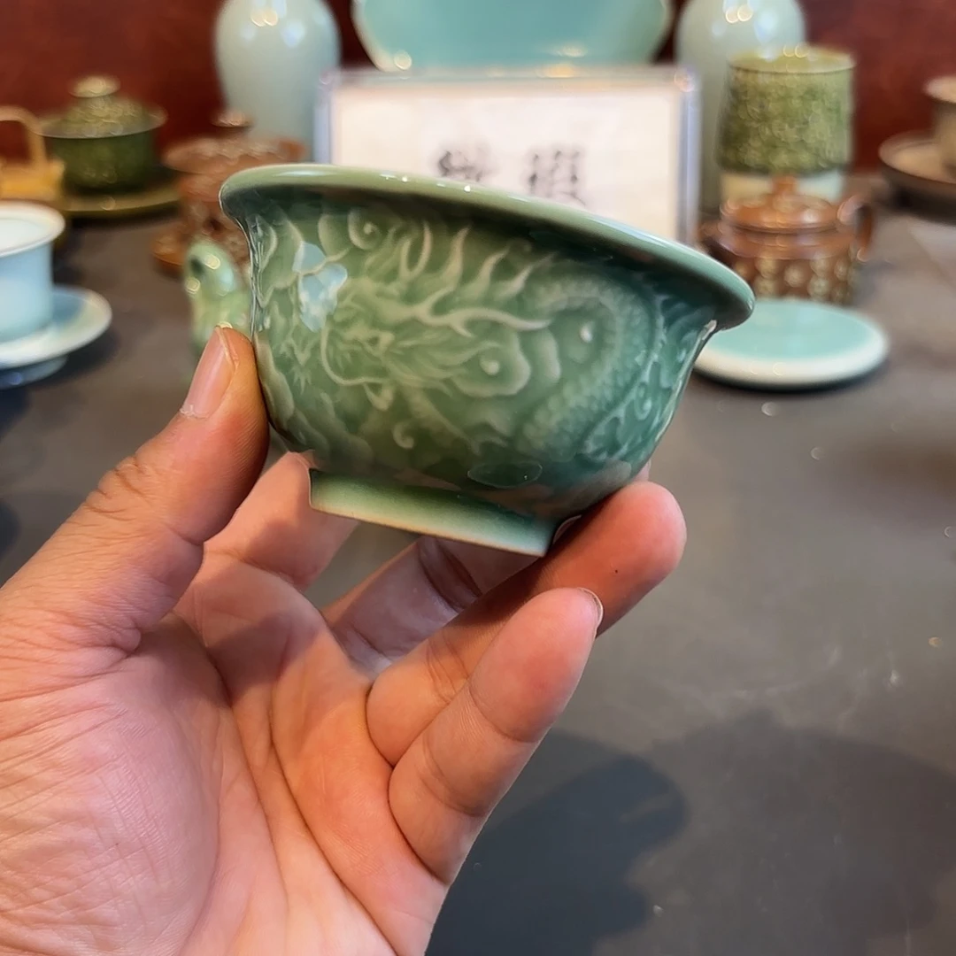 瓷片龙泉青瓷福利青瓷