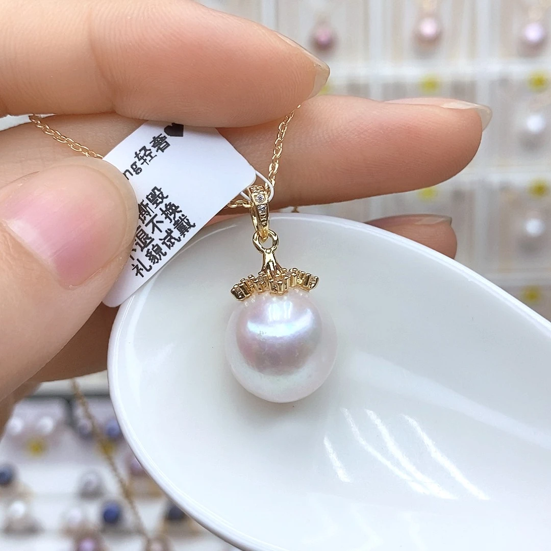 淡水珍珠合金颈饰