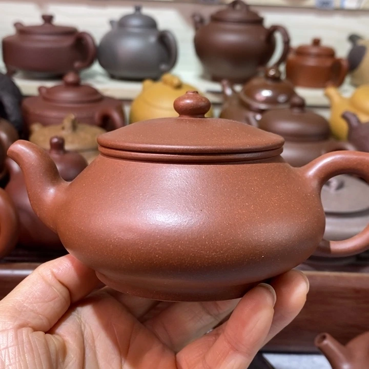 茶壶紫砂微瑕处理一把