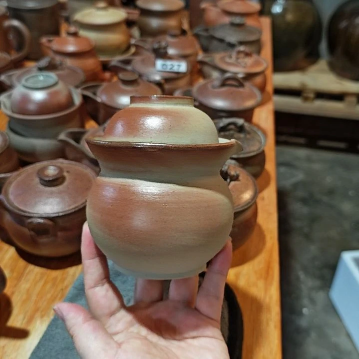 细陶快客杯泡菜坛子泡茶壶