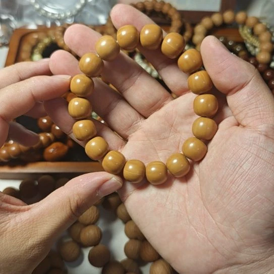 猴头核桃手串龙炎大老型微微黑点