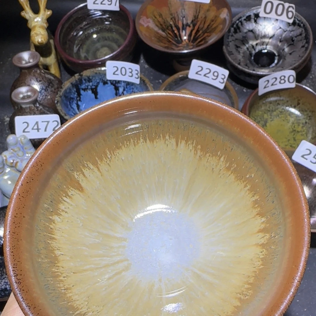 茶盏福建盏茶器束口