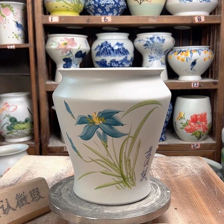 陶小脚玉兰新款陶瓷陶瓷陶瓷微瑕