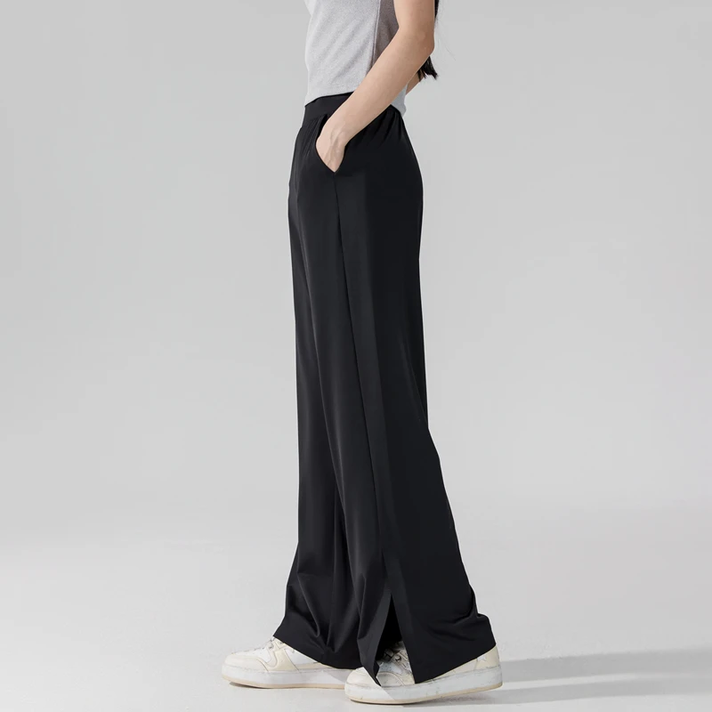 蕉下客户外夏季新款高腰显瘦运动休闲裤透气宽松垂感薄款阔腿防晒