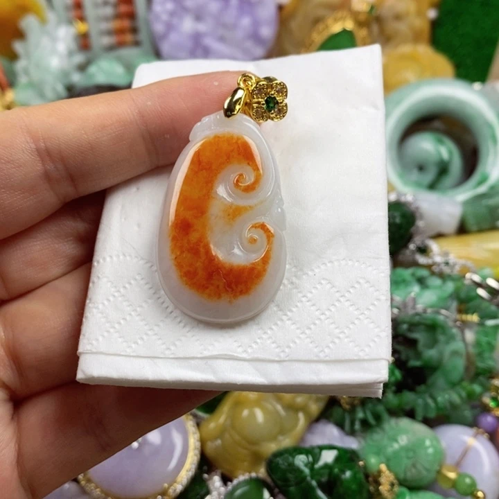 翡翠吊坠(不含链)未镶嵌