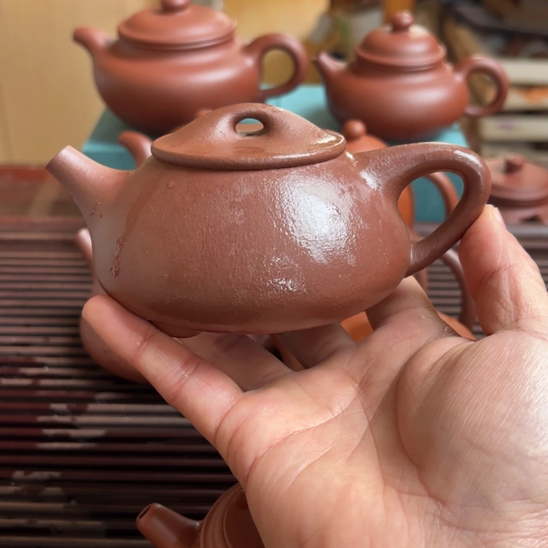 紫砂茶壶越**丘半手工福利