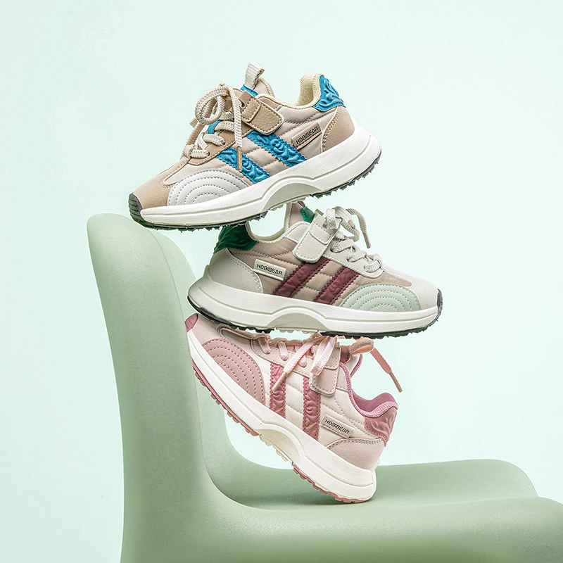 【哈比熊】春款防滑运动鞋复古休闲儿童老爹鞋27-38码E151351123