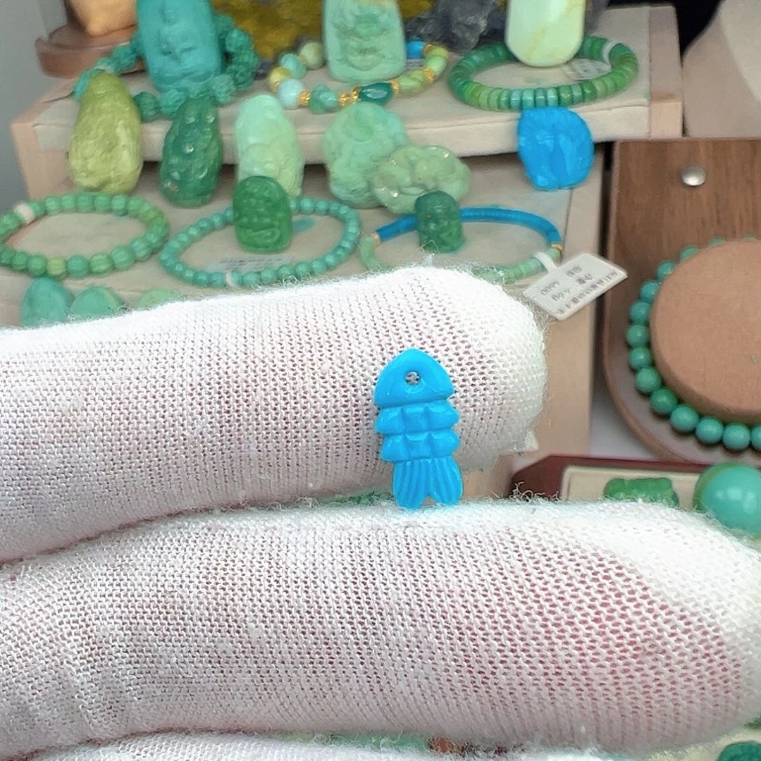 绿松石未镶嵌主播夏