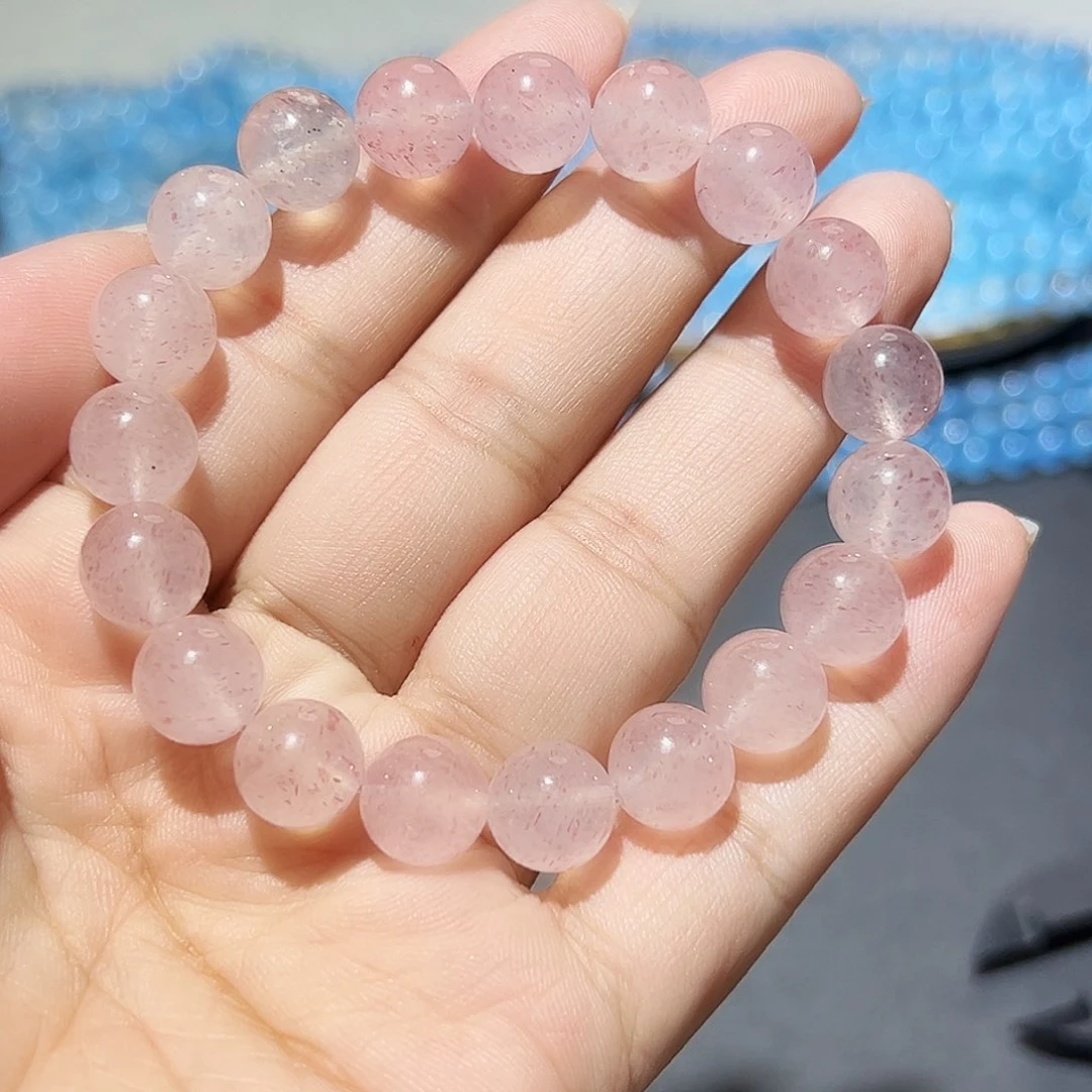 未镶嵌手链水晶仙女粉超44号
