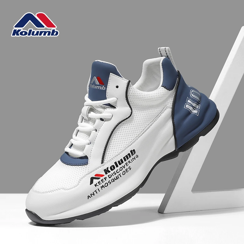 kolumb/哥仑步男鞋2025年新款休闲鞋网面品牌夏季透气时尚运动鞋