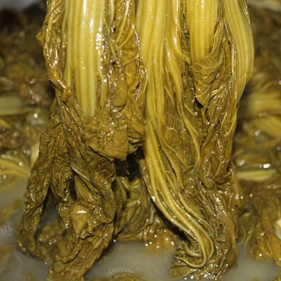 云南镇雄凤姐家高山青菜老坛无盐酸菜