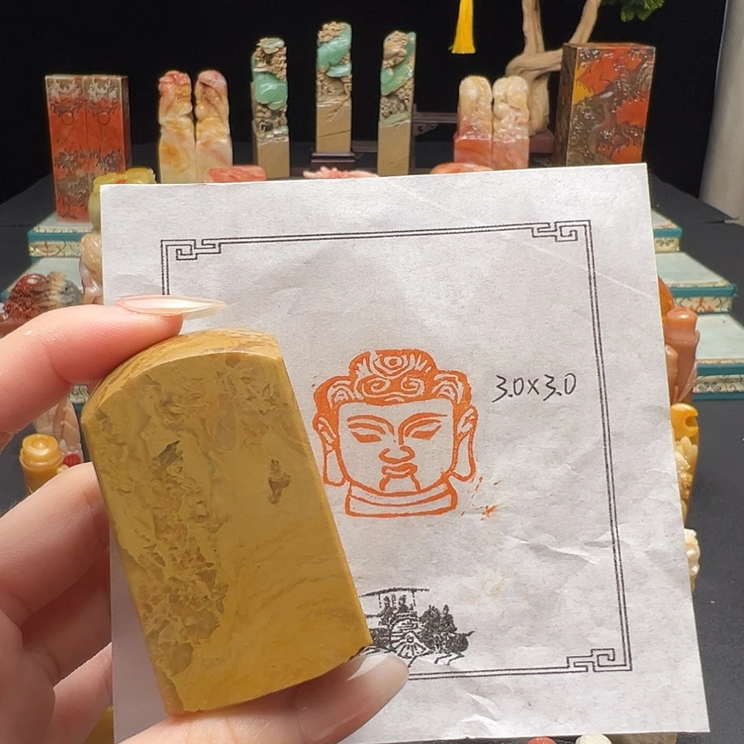 印石寿山石手工制作