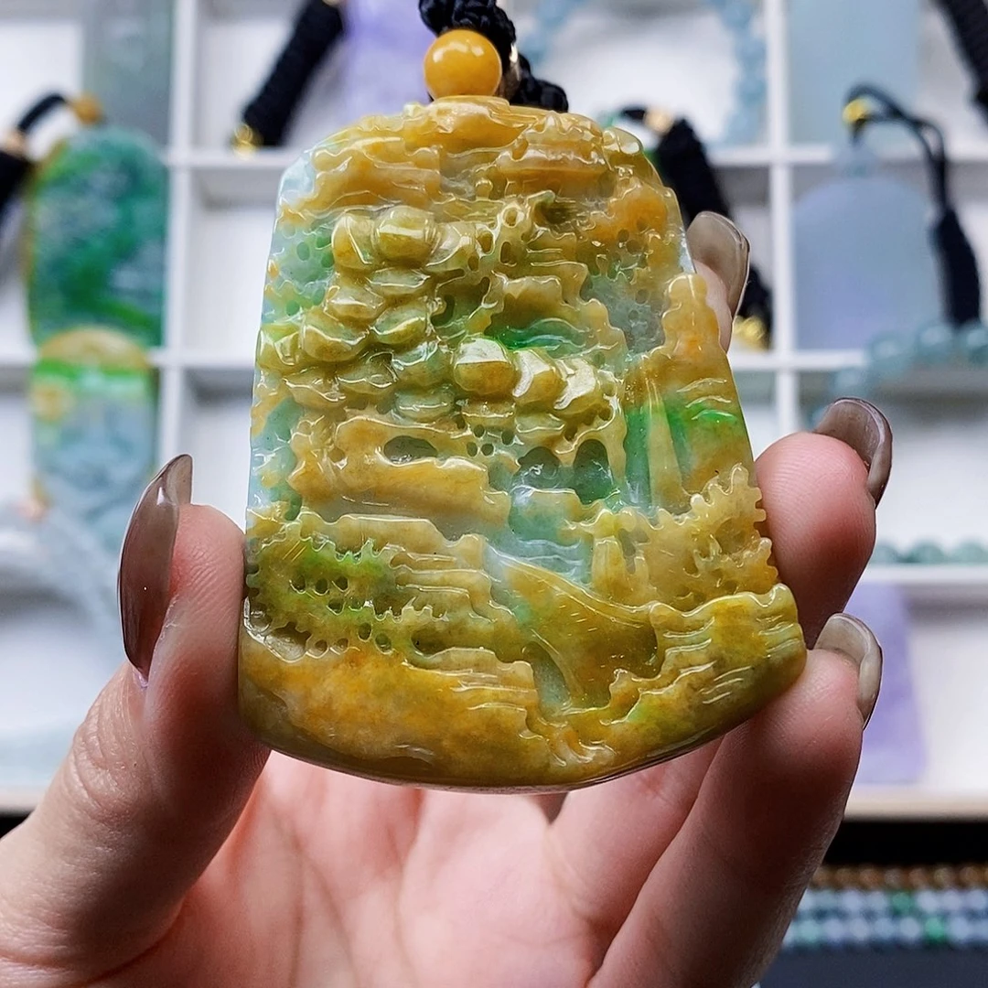 定制翡翠未镶嵌翡翠A货