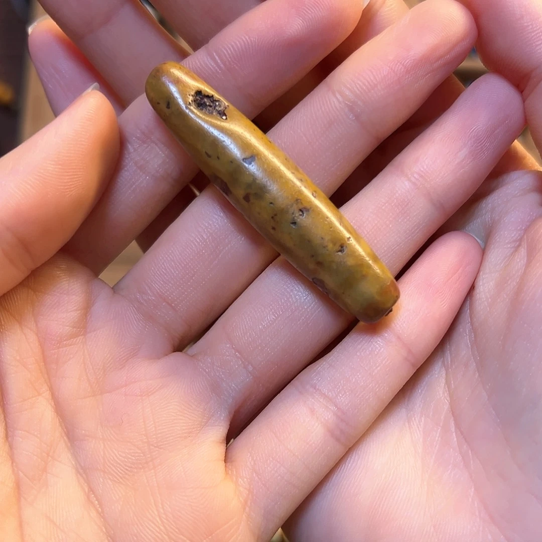 面***暖纯铜石英石锁骨链
