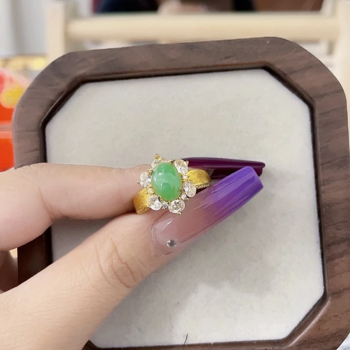 颈饰未镶嵌翡翠天然翡翠Ａ货