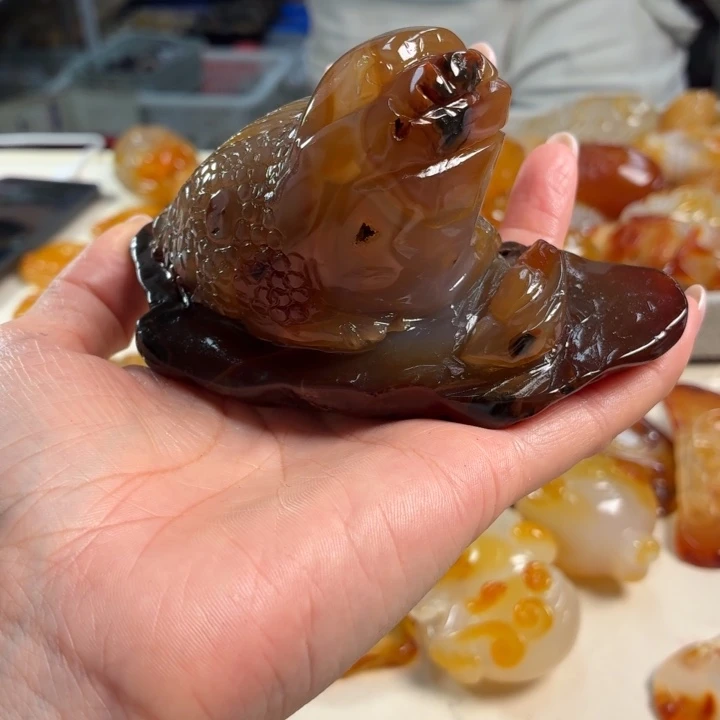 玛瑙/玉髓吊坠(不含链)未镶嵌