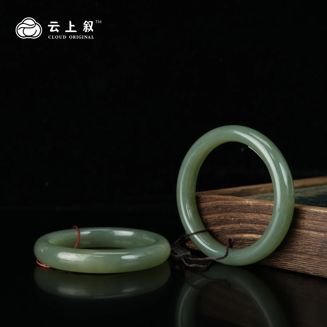 【云上叙】 15 QJD02300031 和田玉手镯-多样性发其一