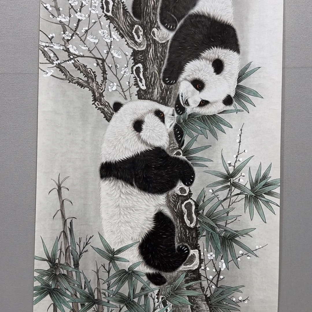 国画精品工笔国宝图贾敏