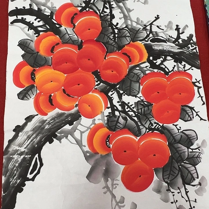 竖款晚上好呀！山水作品欣赏吧……