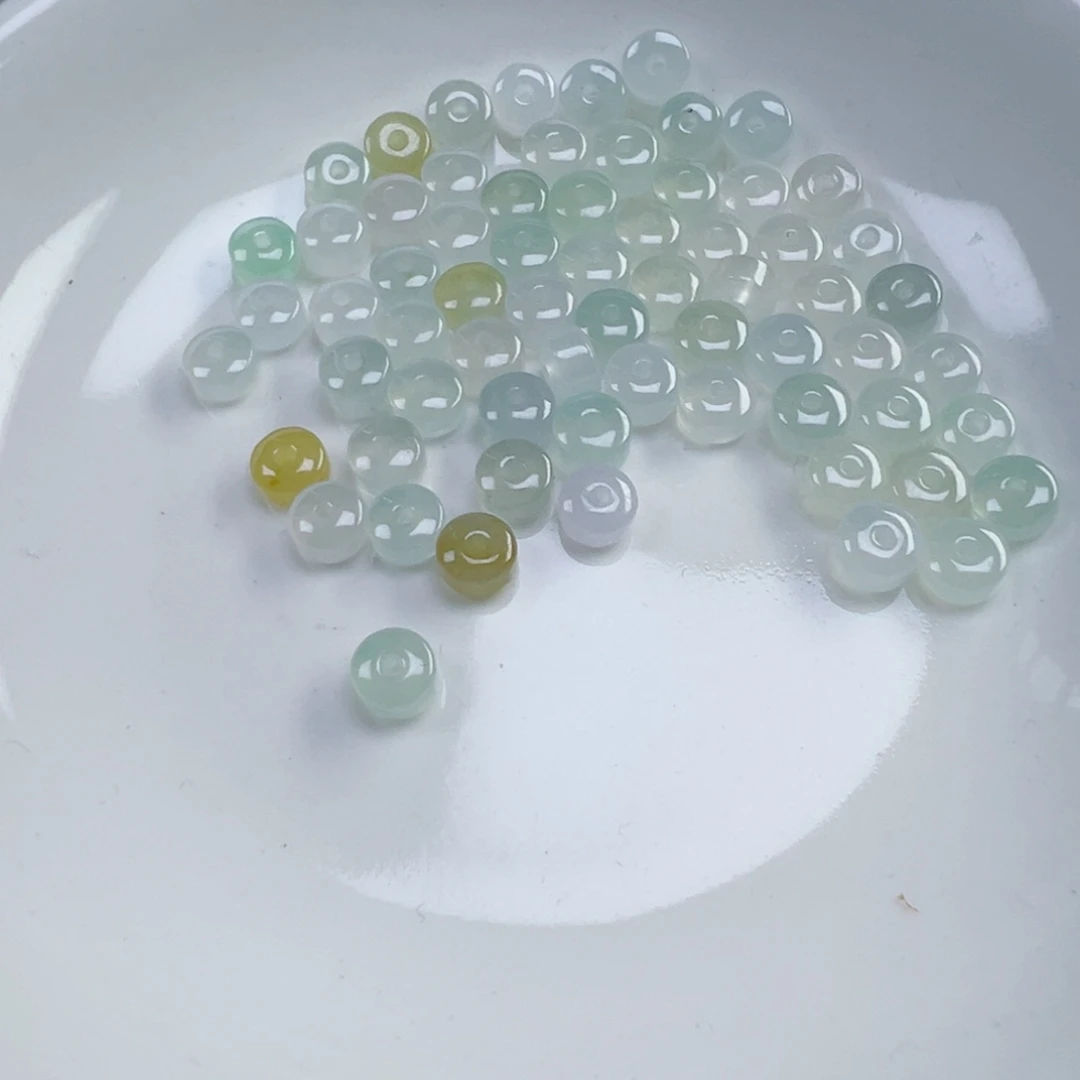 翡翠散珠桶珠一颗