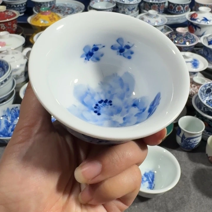 景德镇手工手绘杯