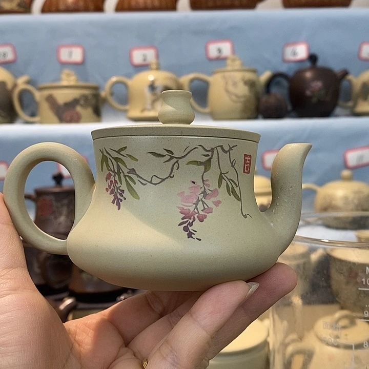 建水紫陶全手工制作工艺瑕疵壶