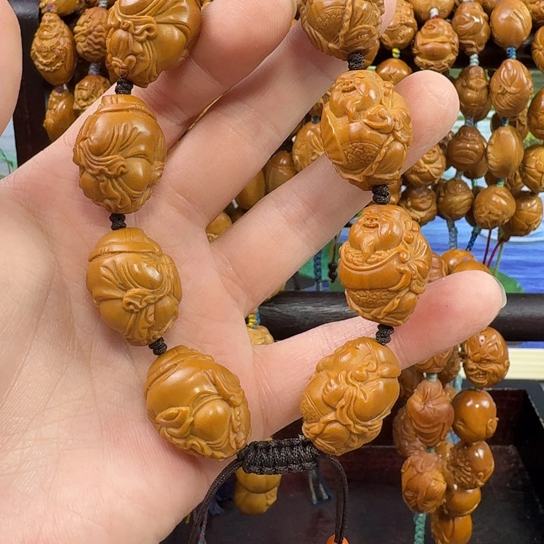 ***ㅤ橄榄核手串/手链财神一条