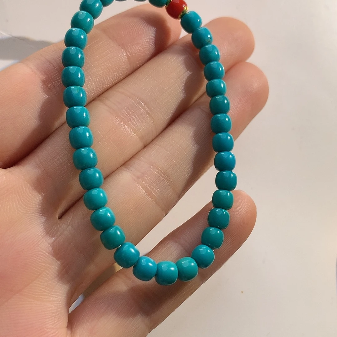 绿松石未镶嵌手串松石手串