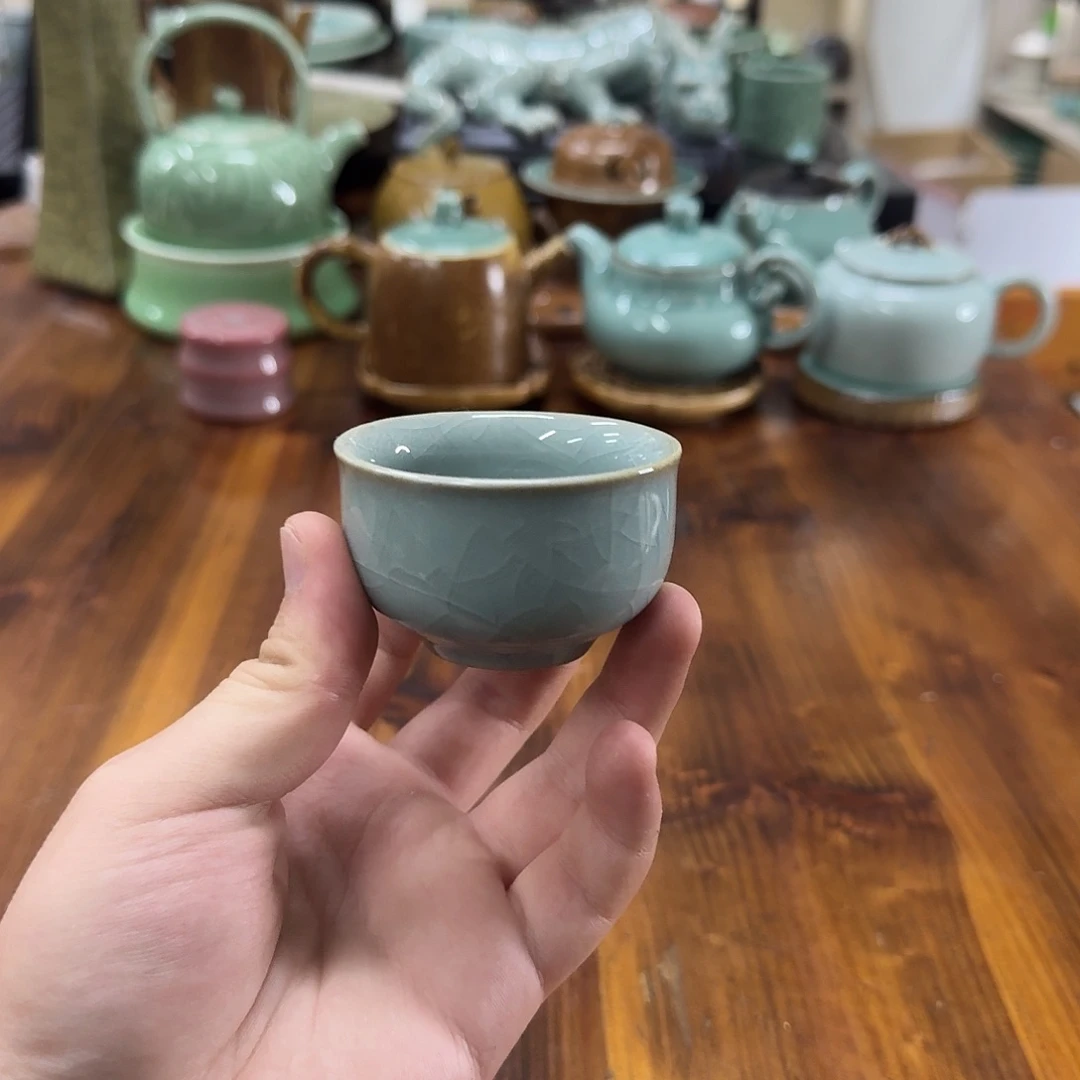 小仲青瓷茶器微瑕2012