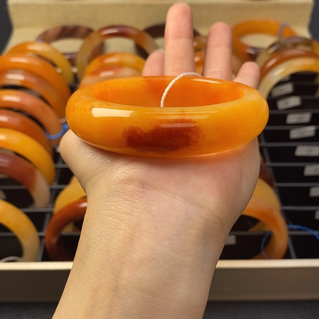 非金属无芒果黄橘红一口糖，56.9圈口，34号