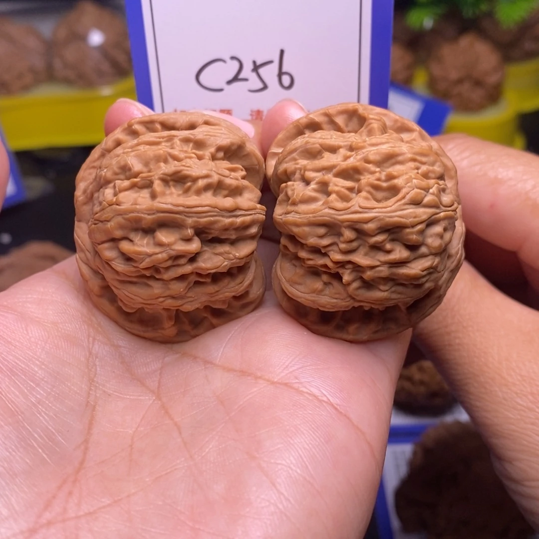 把件桃核41闷白c256