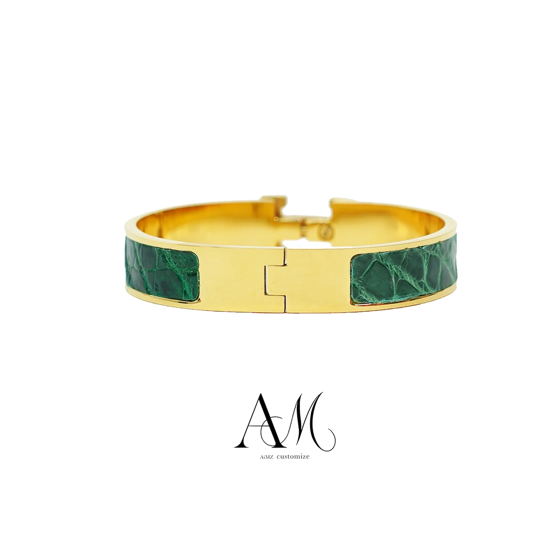 【丹姐】真皮鳄鱼配饰挂件专属-手镯