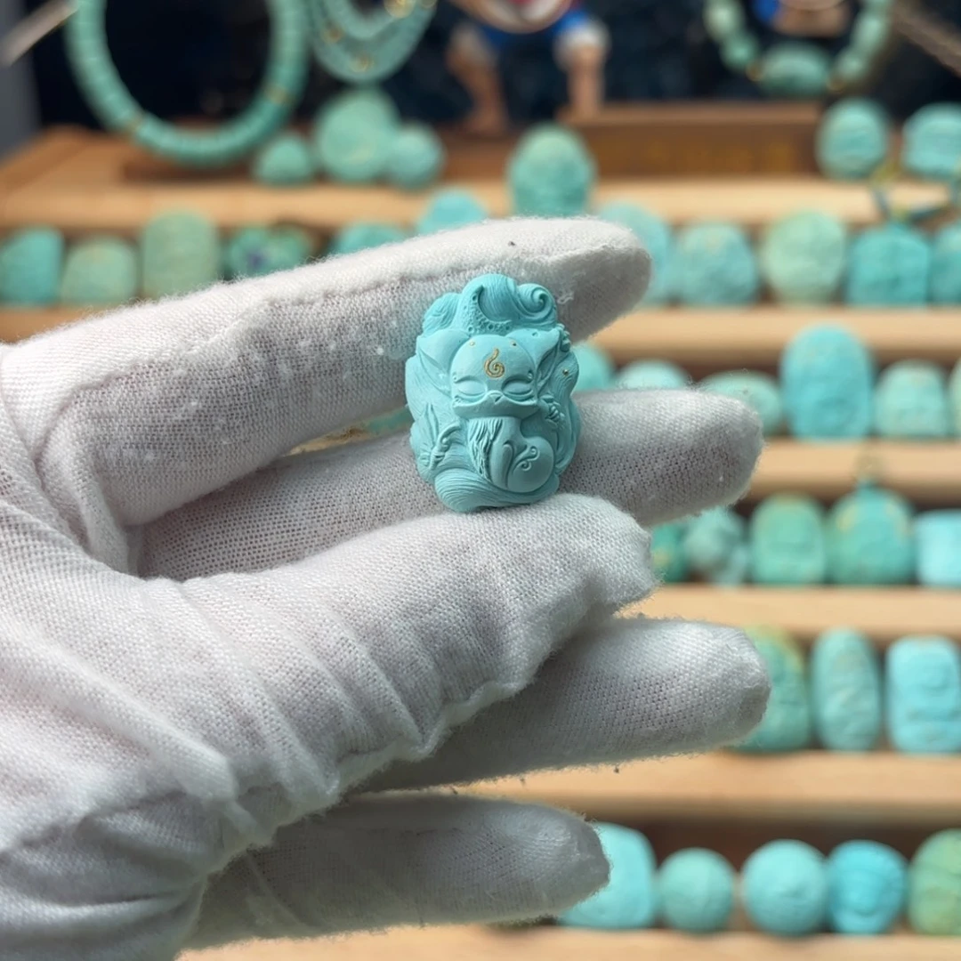 绿松石未镶嵌配饰