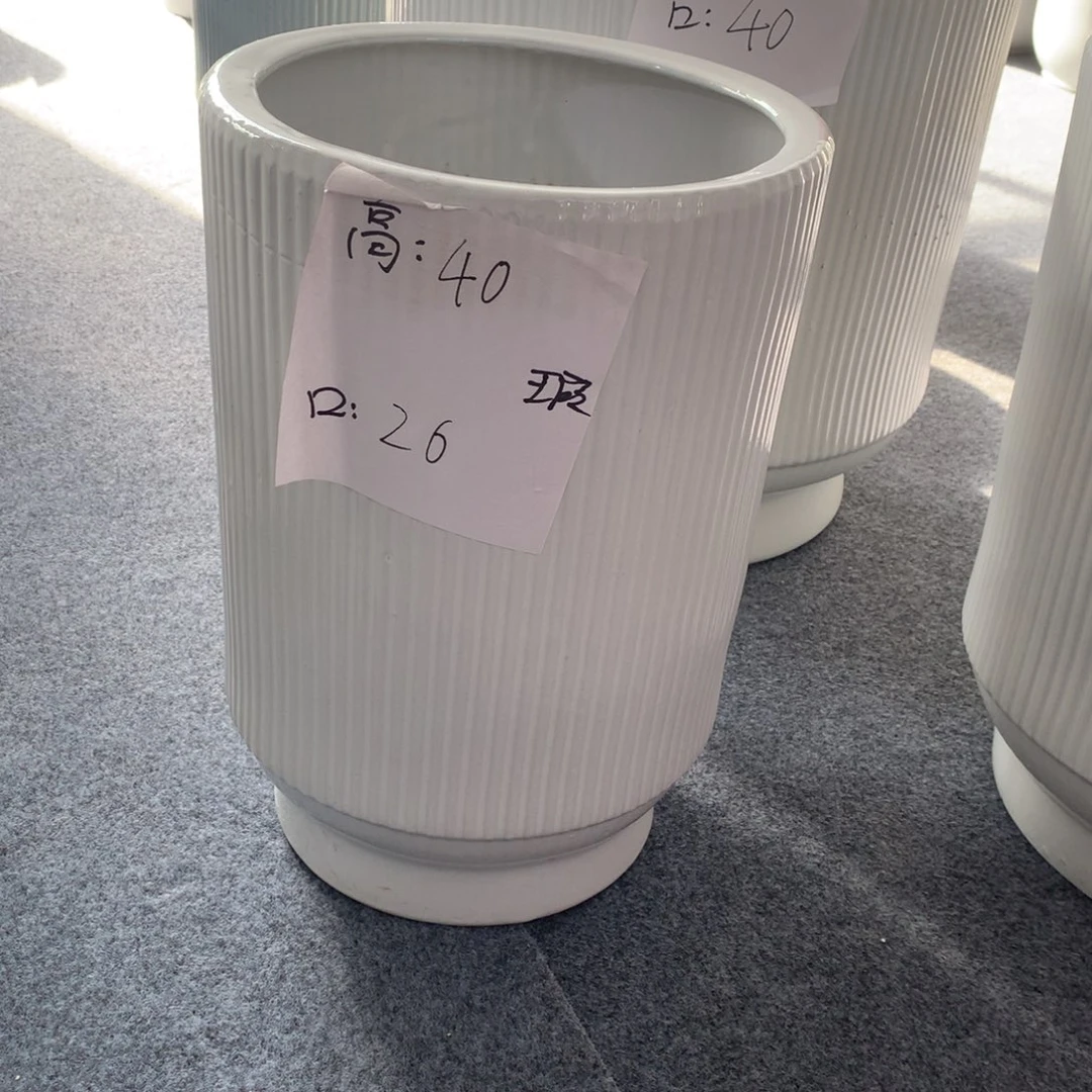 高温陶瓷花盆微瑕