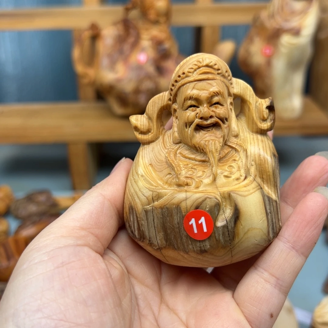 松***哥木崖柏木摆件手把件