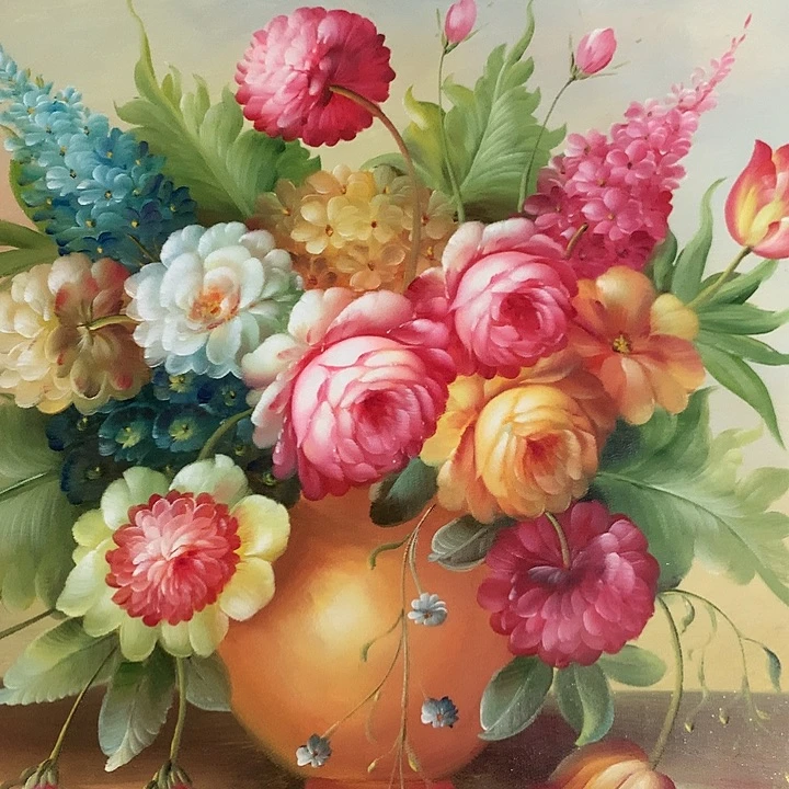 油画50*60手绘油画