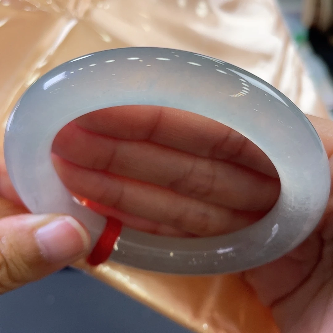 未镶嵌手镯翡翠75号圆条