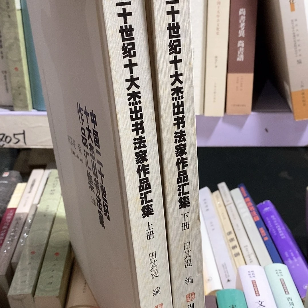 瑕疵锯口  二十世纪杰出书法……