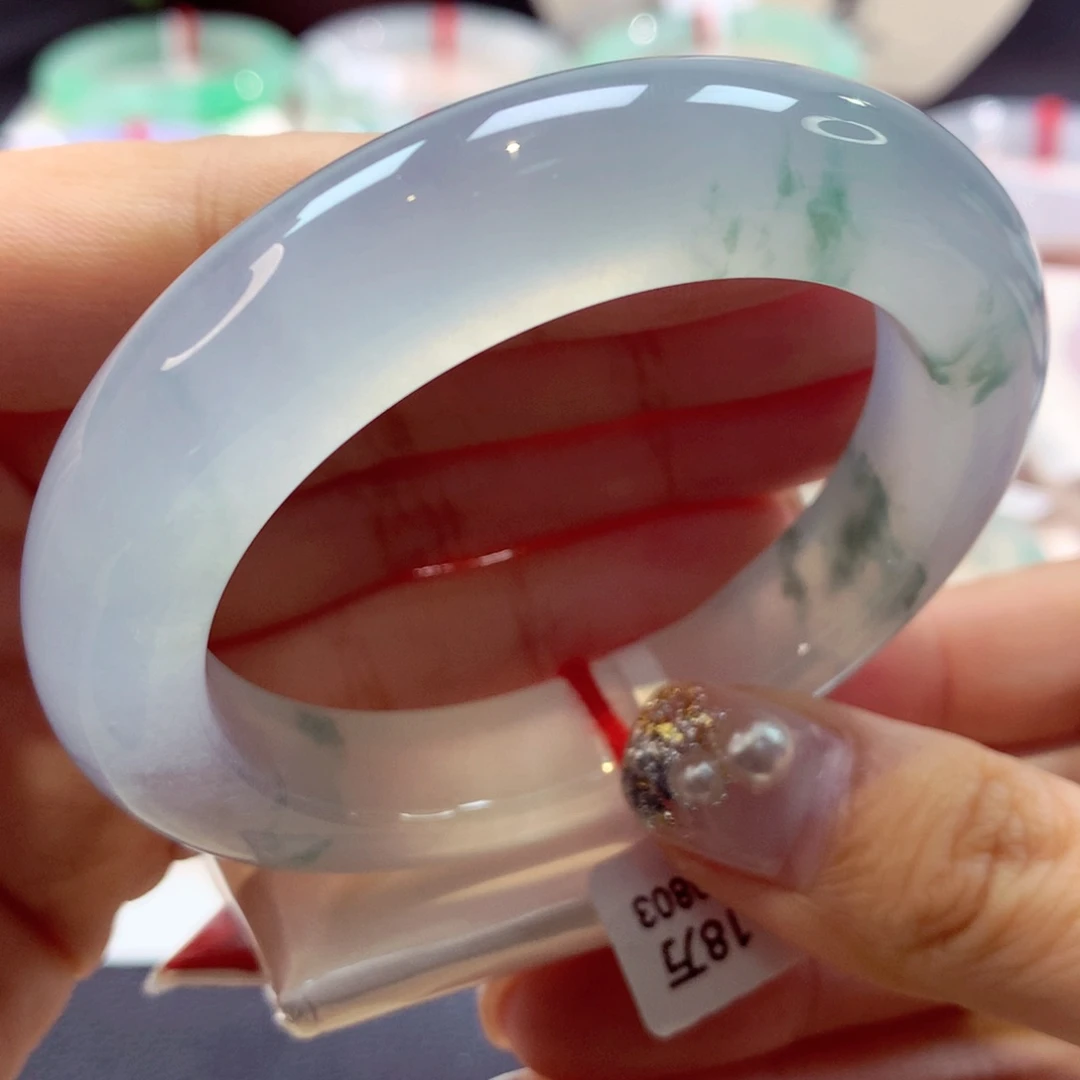 未镶嵌手镯翡翠30号正圈77