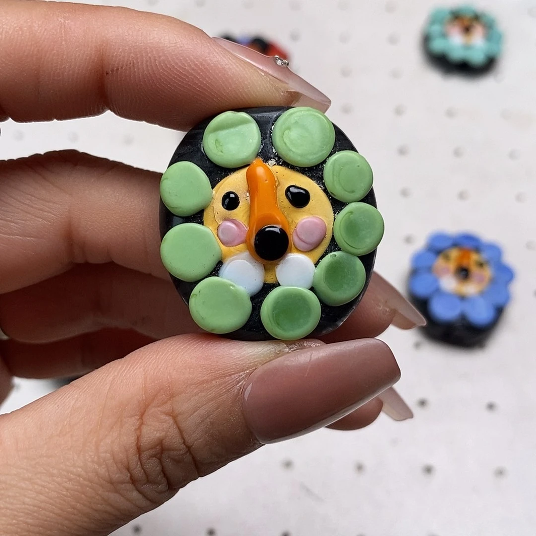 琉璃颈饰福利狮子不退换