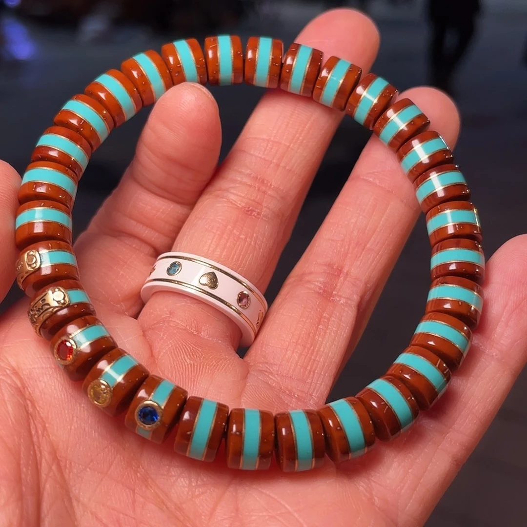 手串紫金鼠高端镶嵌