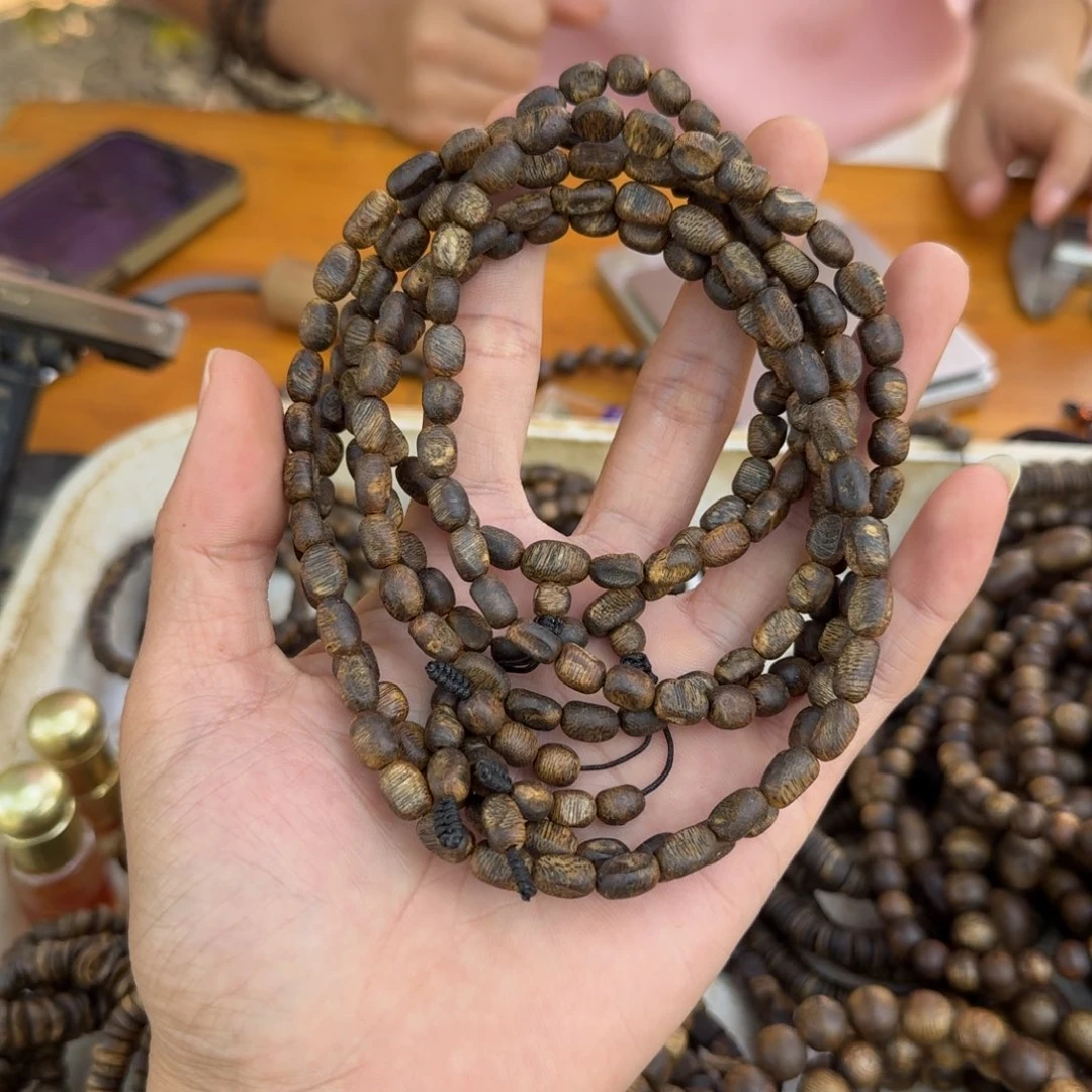 沉香手串多圈留疤多样性发一