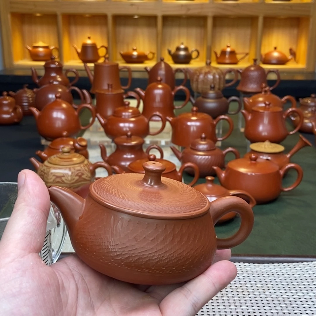 茶壶紫砂潮州手拉壶