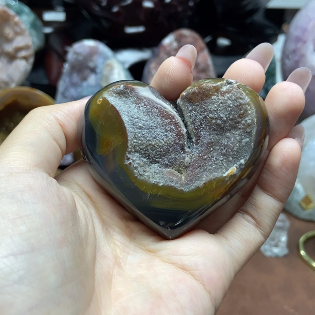 紫晶摆件未镶嵌水晶